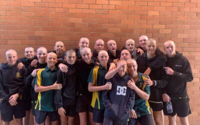 School Mates Shave Their Heads For Cody